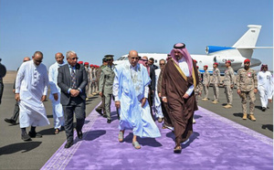 Le Président de la République arrive à Médine