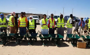 L’association caritative de la SNIM entreprend une campagne d’assainissement dans l’arrondissement de Boulenouar