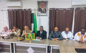 Le ministre délégué auprès du ministre de l’Intérieur préside à Kiffa une réunion sur le suivi du programme d’urgence en Assaba