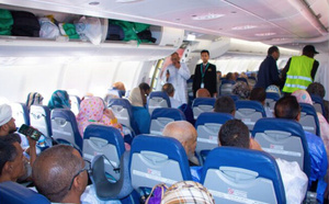 Quatrième contingent de pèlerins mauritaniens en route pour la Terre Sainte pour accomplir le Hajj