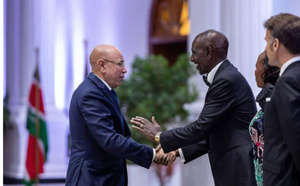 Le Président de la République participe à un dîner offert par le Président kényan en marge du sommet Africa Forward