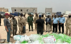 Nouadhibou : destruction par les garde-côtes de 500 filets de pêche prohibés saisis localement