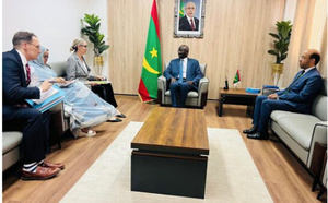 Le ministre des Affaires étrangères reçoit la chargée d’affaires de l’ambassade des États-Unis