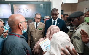 Le ministre de la Santé effectue une visite dans plusieurs établissements de santé à Nouakchott