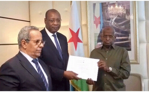 Le ministre de l’élevage remet un message du Président de la République à son homologue Djiboutien