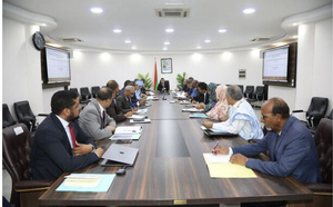 Le Premier ministre préside une réunion de la commission ministérielle chargée de la préparation et de l’exécution du programme de développement de la wilaya de Dakhlet Nouadhibou