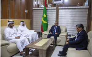 Le ministre de l’Intérieur reçoit l’ambassadeur émirati à Nouakchott