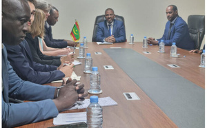 Le ministre délégué auprès du ministre de l’Intérieur reçoit une mission de l’Agence française de développement