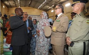 Taazour : la Commissaire à la Sécurité Alimentaire inspecte le déroulement de l’Opération « Aoun » dans les wilayas de Nouakchott
