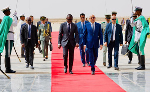 Le président de la République du Bénin entame une visite de travail en Mauritanie