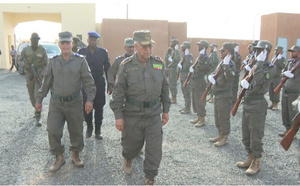 Le Chef d’Etat-Major de la Garde nationale visite le Groupement régional n°12 à Akjoujt