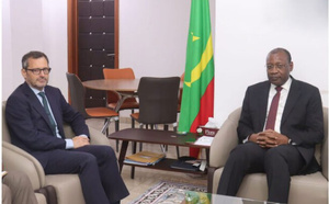 Le ministre de l’Elevage reçoit l’ambassadeur de France