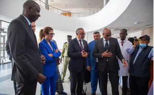 Le ministre de la Santé et le directeur général de l’OMS visitent le Centre national de cardiologie et l’Hôpital caritatif Roudwane
