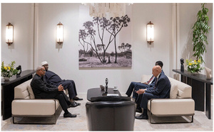 Le Président de la République rencontre les présidents de la Sierra Leone, du Sénégal, du Cap-Vert et de la Gambie