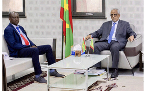 Le ministre des Affaires économiques reçoit le responsable du dossier de la Mauritanie au Fonds international de développement agricole