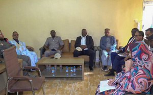 Le président de la Commission nationale des droits de l’homme conclut sa visite à Dakhlet Nouadhibou