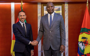 L’ambassadeur de la Mauritanie en Éthiopie remet une lettre du Président de la République à son homologue mozambicain