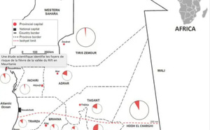 Une étude scientifique identifie les foyers de risque de la fièvre de la vallée du Rift en Mauritanie
