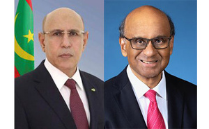 Le Président de la République adresse ses félicitations au Président de Singapour