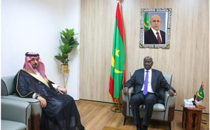 Le ministre des Affaires étrangères reçoit l’ambassadeur saoudien