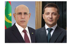 Le Président de la République félicite le Président ukrainien