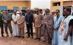 Taazour : le délégué général Sidi Ould Moulaye Zeine s’enquiert de l’état d’avancement de plusieurs chantiers à Atar