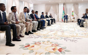Le Président de la République reçoit le bureau exécutif du Club des magistrats mauritaniens