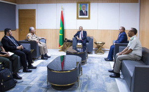 Le ministre de la Défense reçoit une délégation militaire libyenne