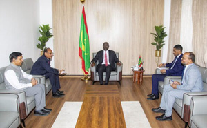 Le ministre des Affaires étrangères reçoit l’ambassadeur de l’Inde