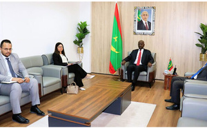 Le ministre des Affaires étrangères reçoit l’ambassadrice d’Italie
