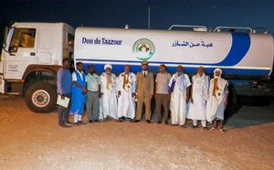 Taazour offre un camion-citerne d’une capacité de 25 tonnes à la commune de Nouamghar