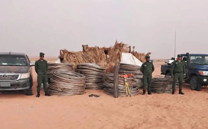 Des personnes arrêtées par la gendarmerie pour vol de câbles électriques de la ligne haute tension Nouakchott-Zouerate