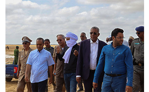 Le ministre de l’Agriculture inspecte le projet agricole « El Regba » à Dar El Barka