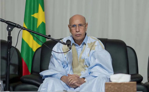 Le président Ghazouani devant les habitants de Benichab : « la propreté de toute ville est un indicateur fondamental de la bonne performance des autorités locales »