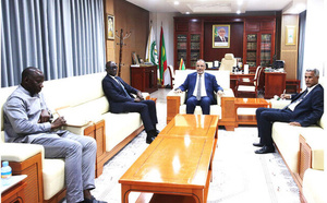 Le président du patronat s’entretient avec l’ambassadeur du Sénégal