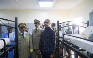 Le Délégué général de « Taazour » Sidi Ould Moulaye Zeine inaugure un internat pour élèves à Kiffa
