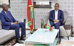 Le ministre des Affaires économiques reçoit le représentant de la Banque mondiale en Mauritanie