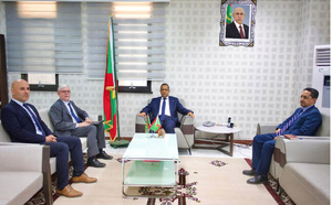 Le ministre des Affaires économiques reçoit le chef de la Délégation de l’Union Européenne en Mauritanie
