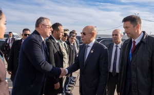 Le Président de la République quitte Moscou pour regagner Nouakchott après sa participation au troisième sommet Russie-Afrique