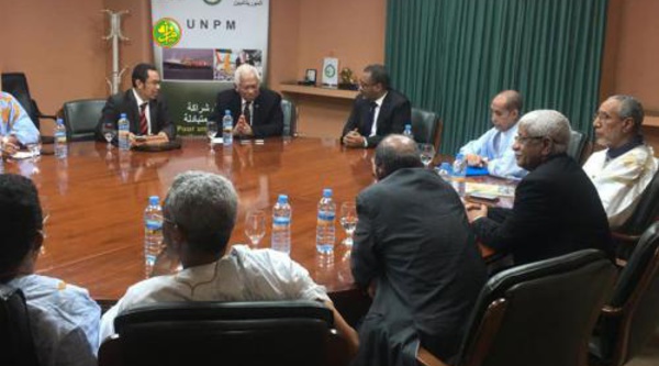 Le Président de l’Union Nationale du Patronat Mauritanien reçoit en audience l’ambassadeur d’Indonésie