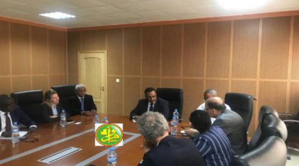 Le Président du Patronat Mauritanien reçoit en audience une délégation de la BAD