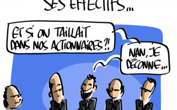 Une délégation du patronat se rend en France