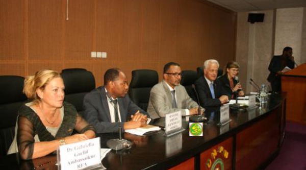 Séance de travail entre l'Union Nationale du Patronat de Mauritanie et une délégation allemande