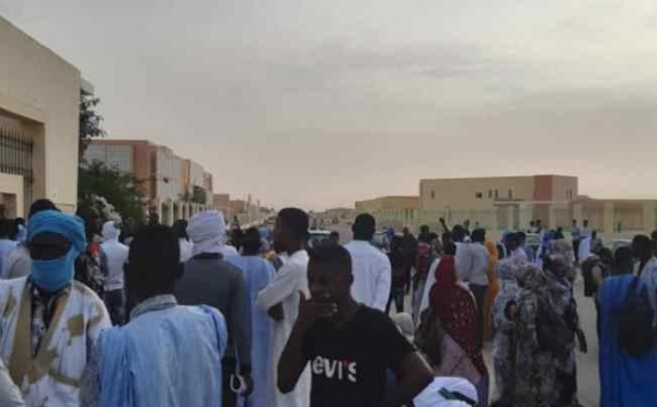 Mauritanie : arrestations parmi les étudiants et dispersion de leur manifestation