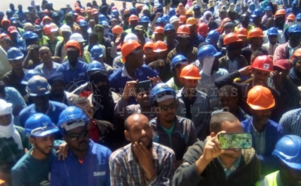 Les délégués des travailleurs de la SNIM boycottent les commissions de la société et ses réunions