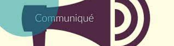 Communiqué à l'opinion publique