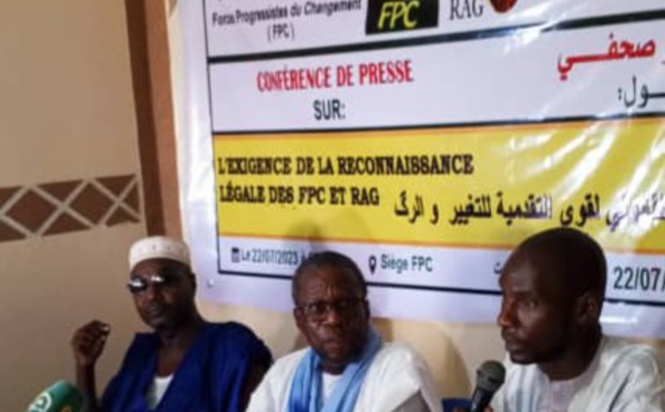 Les FPC et le RAG réitèrent leur demande de reconnaissance