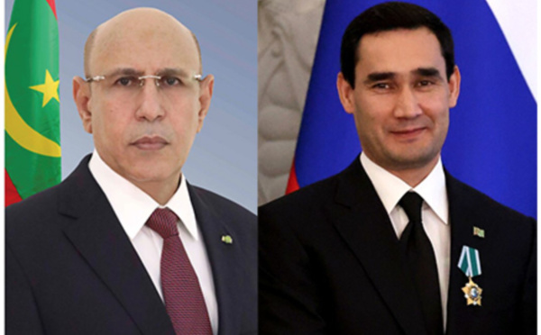 Le Président de la République félicite le Président du Turkménistan