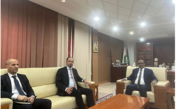 Le Président du patronat mauritanien s’entretient avec l’ambassadeur algérien