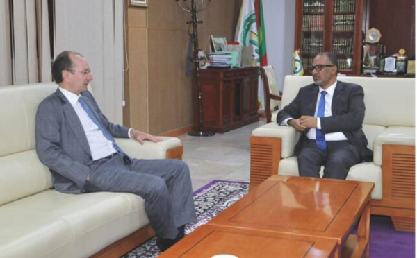 Le président du patronat mauritanien s’entretient avec l’ambassadeur d’Espagne